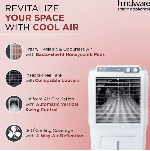 Mukesh TV Centre Hindware 45L Air cooler